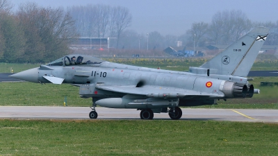 Photo ID 138442 by Rainer Mueller. Spain Air Force Eurofighter C 16 Typhoon EF 2000S, C 16 30