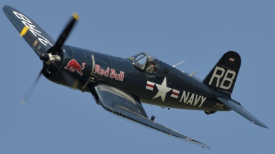 Photo ID 139084 by Gennaro Montagna. Private Red Bull Vought F4U 4 Corsair, OE EAS