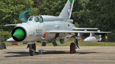 Photo ID 18175 by Sascha Hahn. Czech Republic Air Force Mikoyan Gurevich MiG 21MFN, 5603