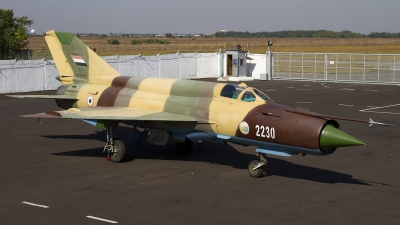 Photo ID 139670 by Chris Lofting. Yemen Air Force Mikoyan Gurevich MiG 21bis, 2230