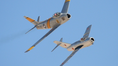 Photo ID 18250 by Tristan van der Vlugt. Private The Air Museum Planes of Fame North American F 86F Sabre, NX186AM