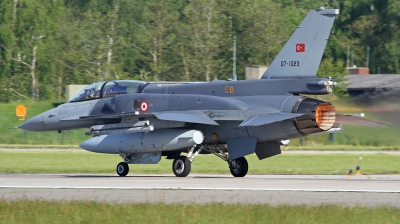 Photo ID 140338 by Tobias Ader. T rkiye Air Force General Dynamics F 16D Fighting Falcon, 07 1023