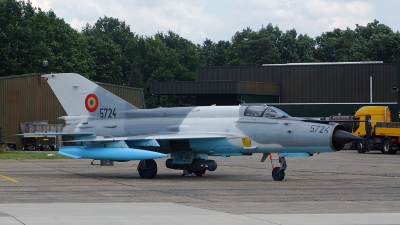 Photo ID 142523 by Jan Eenling. Romania Air Force Mikoyan Gurevich MiG 21MF 75 Lancer C, 5724