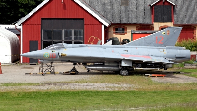 Photo ID 141083 by Carl Brent. Sweden Air Force Saab J35F Draken, 35612