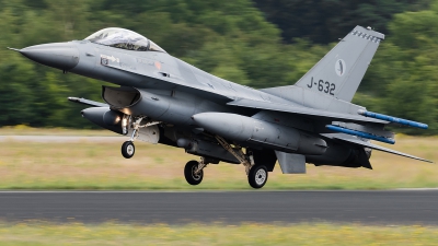 Photo ID 142128 by Alex van Noye. Netherlands Air Force General Dynamics F 16AM Fighting Falcon, J 632