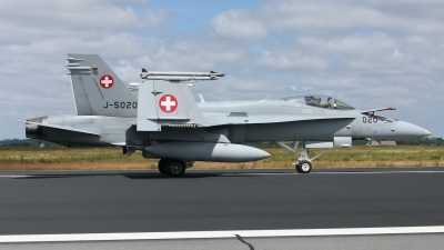 Photo ID 142206 by Rainer Mueller. Switzerland Air Force McDonnell Douglas F A 18C Hornet, J 5020
