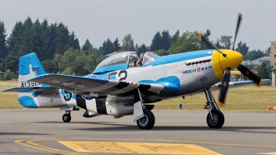 Photo ID 142647 by Aaron C. Rhodes. Private Olympic Flight Museum North American P 51D Mustang, NL51KD