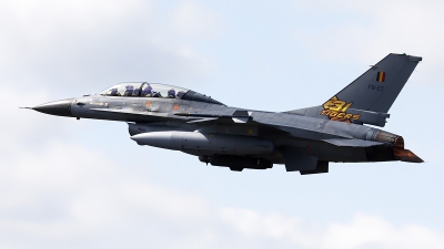 Photo ID 142581 by Walter Van Bel. Belgium Air Force General Dynamics F 16BM Fighting Falcon, FB 23