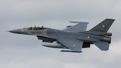 Photo ID 142641 by Markus Schrader. Netherlands Air Force General Dynamics F 16AM Fighting Falcon, J 643