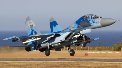Photo ID 144251 by Chris Lofting. Ukraine Air Force Sukhoi Su 27PU,  