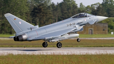 Photo ID 144011 by Niels Roman / VORTEX-images. Germany Air Force Eurofighter EF 2000 Typhoon S, 31 08
