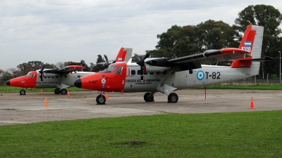 Photo ID 144236 by Martin Kubo. Argentina Air Force De Havilland Canada DHC 6 100 Twin Otter, T 82