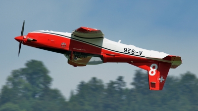 Photo ID 144293 by Martin Thoeni - Powerplanes. Switzerland Air Force Pilatus NCPC 7 Turbo Trainer, A 926