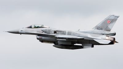 Photo ID 144346 by Walter Van Bel. Poland Air Force General Dynamics F 16C Fighting Falcon, 4041
