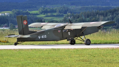 Photo ID 145104 by Martin Thoeni - Powerplanes. Switzerland Air Force Pilatus PC 6 B2 H2M 1 Turbo Porter, V 612