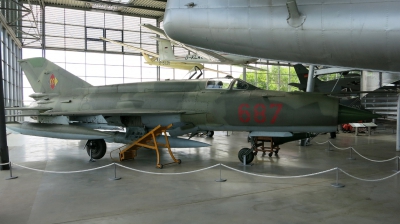 Photo ID 144960 by Florian Morasch. East Germany Air Force Mikoyan Gurevich MiG 21MF, 687