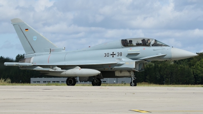 Photo ID 145405 by Rainer Mueller. Germany Air Force Eurofighter EF 2000 Typhoon T, 30 38