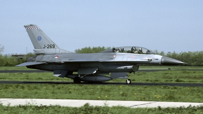 Photo ID 145824 by Joop de Groot. Netherlands Air Force General Dynamics F 16B Fighting Falcon, J 269