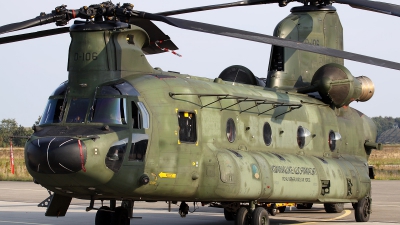 Photo ID 146375 by Mark Broekhans. Netherlands Air Force Boeing Vertol CH 47D Chinook, D 106