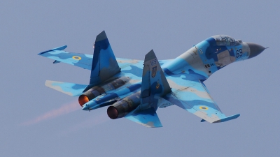 Photo ID 146414 by Maurice Kockro. Ukraine Air Force Sukhoi Su 27UB,  