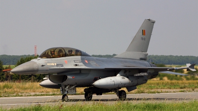 Photo ID 146666 by Jan Eenling. Belgium Air Force General Dynamics F 16BM Fighting Falcon, FB 12