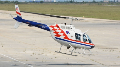 Photo ID 148834 by Jadranko Ecimovic. Croatia Air Force Bell 206B 3 JetRanger III, 607