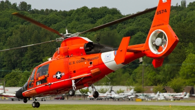 Photo ID 149547 by Russell Hill. USA Coast Guard Aerospatiale MH 65C Dolphin, 6574