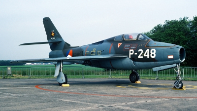 Photo ID 149718 by Carl Brent. Netherlands Air Force Republic F 84F Thunderstreak, P 248