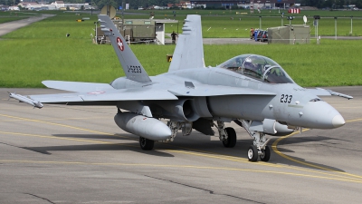 Photo ID 149620 by Andreas Weber. Switzerland Air Force McDonnell Douglas F A 18D Hornet, J 5233
