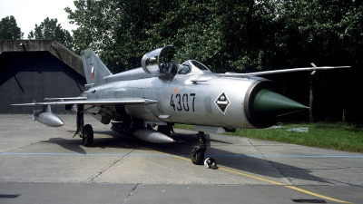 Photo ID 149694 by Carl Brent. Czech Republic Air Force Mikoyan Gurevich MiG 21MF, 4307