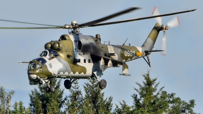 Photo ID 150855 by Radim Spalek. Czech Republic Air Force Mil Mi 35 Mi 24V, 0981