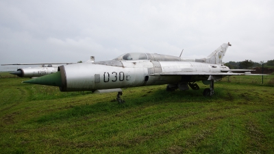 Photo ID 153684 by Lukas Kinneswenger. Czechoslovakia Air Force Mikoyan Gurevich MiG 21PF, 0306
