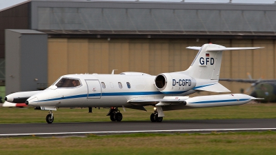 Photo ID 152475 by Jan Eenling. Company Owned GFD Learjet 35A, D CGFD