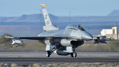 Photo ID 152910 by Lieuwe Hofstra. USA Air Force General Dynamics F 16D Fighting Falcon, 83 1183