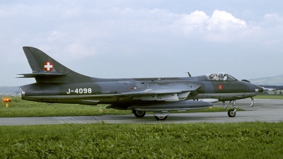 Photo ID 152974 by Joop de Groot. Switzerland Air Force Hawker Hunter F58, J 4098