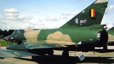 Photo ID 153911 by Arie van Groen. Belgium Air Force Dassault Mirage 5BA, BA27