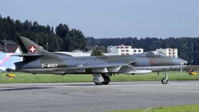 Photo ID 154274 by Joop de Groot. Switzerland Air Force Hawker Hunter F58A, J 4107