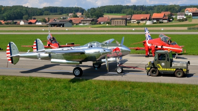 Photo ID 154440 by Martin Thoeni - Powerplanes. Private Red Bull Lockheed P 38L Lightning, N25Y