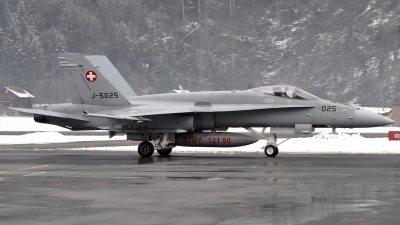 Photo ID 154623 by Bart Hoekstra. Switzerland Air Force McDonnell Douglas F A 18C Hornet, J 5025