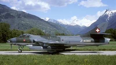 Photo ID 154788 by Joop de Groot. Switzerland Air Force Hawker Hunter F58, J 4080