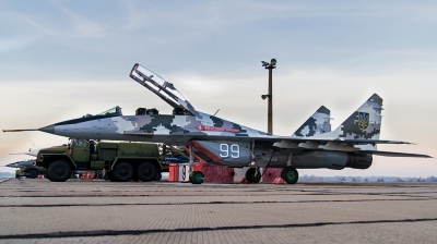 Photo ID 154966 by Antoha. Ukraine Air Force Mikoyan Gurevich MiG 29UB 9 51, 99 WHITE