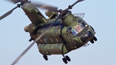 Photo ID 155640 by Niels Roman / VORTEX-images. Netherlands Air Force Boeing Vertol CH 47D Chinook, D 665