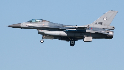 Photo ID 160366 by Thom Zalm. Netherlands Air Force General Dynamics F 16AM Fighting Falcon, J 616