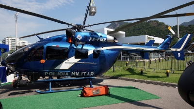 Photo ID 156746 by Lukas Kinneswenger. Brazil Police Eurocopter EC 145C2, PR PMR