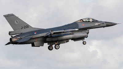 Photo ID 156947 by Alex van Noye. Netherlands Air Force General Dynamics F 16AM Fighting Falcon, J 201
