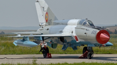 Photo ID 157068 by Alexandru Chirila. Romania Air Force Mikoyan Gurevich MiG 21MF 75 Lancer C, 6105