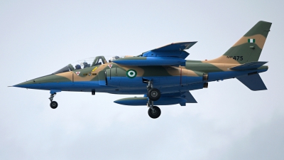 Photo ID 158392 by Mike Hopwood. Nigeria Air Force Dassault Dornier Alpha Jet A, NAF475