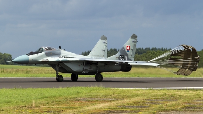Photo ID 158550 by Thomas Ziegler - Aviation-Media. Slovakia Air Force Mikoyan Gurevich MiG 29AS, 3911