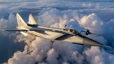 Photo ID 158666 by Sasha Beltyukov. Russia Air Force Mikoyan Gurevich MiG 31BM, RF 92387