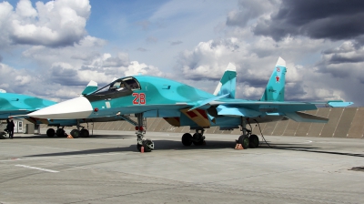 Photo ID 158677 by Sergey Chaikovsky. Russia Air Force Sukhoi Su 34 Fullback, RF 93822